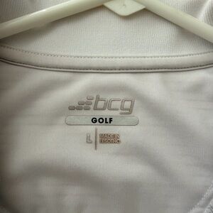 BCG Cream Golf Shirt